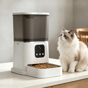 Automatic Pet Feeder With Camera Alimentador Automático Pet Automatic Feeder HD Night Vision Real Time Monitoring - Product Image 1