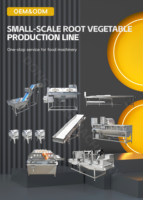 Industriële fruit- en groenteverwerkingsmachines voor wortel- en knolgroenten