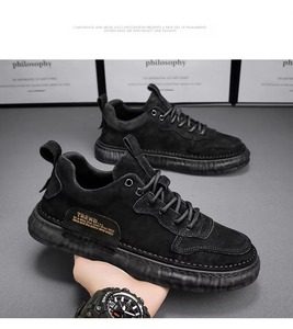 Zapatos Casuales Retro para Hombre, para Todas las Temporadas, Elegantes, Ligeros, con Amortiguación Térmica, para Senderismo y Moda - Product Image 6