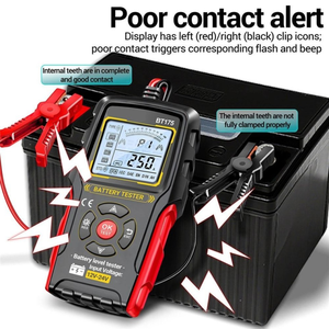 Plc Supports STD/<strong>AGM</strong>/Suitable forL/<strong>EFB</strong> Alternator Analyzer Supports 12V/24V Lead-acid Bulk Supply - Product Image 1