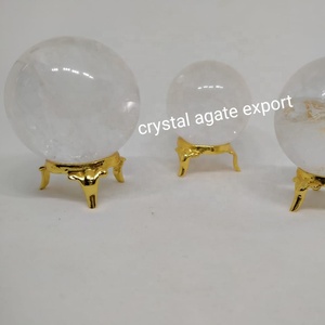Latest Crystal Quartz Sphere Ball for Sale Buy From Crystal Agate Export - Product Image 3