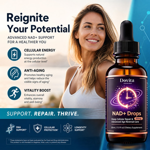 Etiqueta Personalizada OEM, Gotas Líquidas Liposomales de NAD Plus, Alta Absorción, Antienvejecimiento, Vitalidad, Apoyo Inmunológico, Etiqueta Limpia, Apto para Veganos - Product Image 3