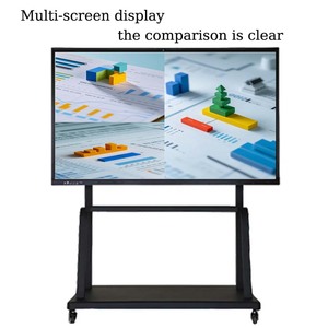 Pizarra interactiva inteligente con pantalla táctil 4K para escuelas, pizarra electrónica para enseñanza en línea. - Product Image 6