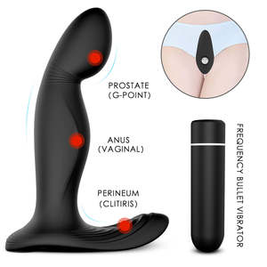Vibratore portatile Multi frequenza indossabile con controllo APp G Spot e stimolazione perineale - Product Image 5
