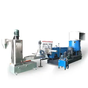 Plastic recycling polymer granulating granulation machine line production line