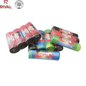 Sacs Poubelle Industriels Robustes en <span class=keywords><strong>Plastique</strong></span> 100% Biodégradables, 60 <span class=keywords><strong>L</strong></span>, Noir, LDPE HDPE - Product Image 2