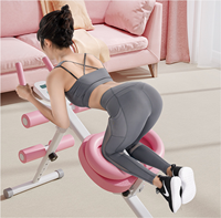 Chaise d'entraînement abdominale et amincissante LIANGXING - Pliable, cadre en acier allié réglable, unisexe
