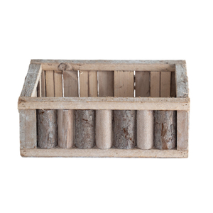 Creatieve Home Decor Bloempot Set Eco Bewustzijn Schors en Stok Duurzame Bloempot Set - Product Image 4