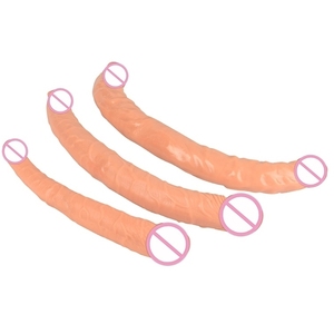 Agente de abastecimiento de China, pistola de pene largo, tapón Anal grande, masturbación, masaje, Juguetes sexuales, consolador de doble cabeza - Product Image 6