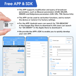 CP27 Bluetooth 5,1 Mini Beacon Tag localizador de precio barato Smart Wearable Badge Bluetooth ble Beacon con sensor de movimiento - Product Image 5