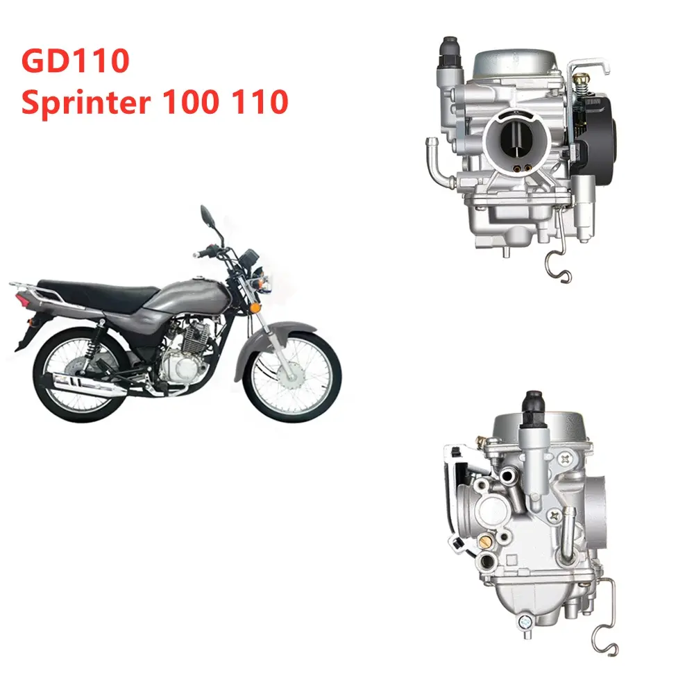 Carburador Suzuki 2 zamanlı motosiklet 22mm GD110 GD 110 Sprinter 100cc 110cc
