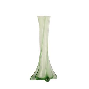 Jarrones de Vidrio de Colores Personalizados con Forma de <span class=keywords><strong>Torre</strong></span> <span class=keywords><strong>Eiffel</strong></span>, Jarrones Altos de Vidrio Verde y Azul para Mesa - Product Image 1