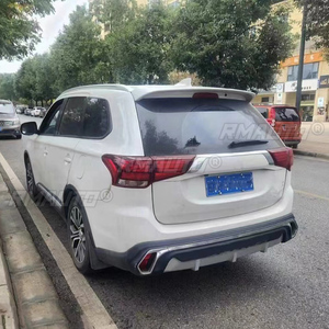 Car Styling ABS <b>Plastic</b> Unpainted <b>Primer</b> Rear Trunk Boot Wing Spoiler Decoration Fit <b>for</b> Mitsubishi Outlander 2013-2019 - Product Image 3