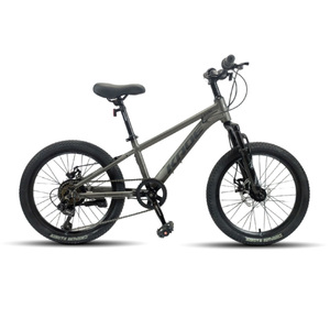 Bicicleta de Montaña de Aluminio de 20/22 Pulgadas con Suspensión Delantera, Frenos de Disco Dobles, 7 Velocidades con Palanca de Cambios, Bicicleta para Niños - Product Image 5