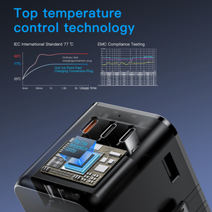 Nhanh Chóng Sạc Du Lịch Adapter Phổ Du Lịch Đa Cắm Ổ Cắm Siêu Điện Đa Cắm Du Lịch Adapter Quốc Tế - Product Image 3