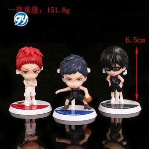 Figurine de 2e génération 6Pcs Kuroko sans panier Kuroko Akashi Midorima Imayoshi Aomine Takao Statue de poupée - Product Image 2