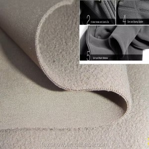 Tissu Softshell en polaire imperméable et respirant pour veste d'hiver extérieure - Product Image 2