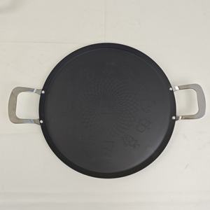 Sartén Tawa con doble ASA <span class=keywords><strong>Pizza</strong></span> Crepe Pan, Dosa, Roti Tawa, Budare Paw Bhaji para uso doméstico - Product Image 1
