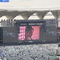 Pantalla LED Publicitaria Interior 3D HD Personalizada de Pushun, Pantalla LED Globo de 500X1000mm P3.91