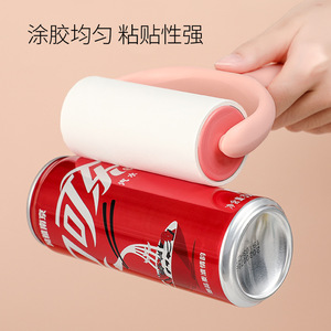 Lint Roller With Diagonal Tear Off Paper 60 Sheets Per Roll For Woolen Clothes Portable Dust Debris Absorber - Product Image 5