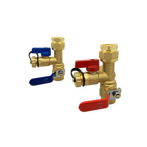 Kit Valvola <span class=keywords><strong>per</strong></span> <span class=keywords><strong>Scaldabagno</strong></span> Istantaneo 3/4 IPS Personalizzato - Ottone con Valvola di Sicurezza - Product Image 4