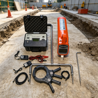 Localizador de Tuberías Profesional, Detector de Cables Subterráneos, Localizador de Tuberías Subterráneas para Servicios de Localización de Servicios Públicos