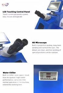 Nueva Máquina Jinma de 150W <span class=keywords><strong>para</strong></span> Fabricación de Cadenas de Joyería de Oro y Plata, Máquina de Soldadura Láser Yag con Control Beckhoff, Cabezal Láser Worthing y Refrigeración por Agua - Product Image 3