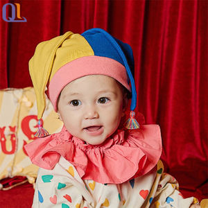 Costume de clown pour enfants Halloween combinaison à pois pour fête d'anniversaire unisexe pour bébé garçon et fille combinaison grenouillère pour bébé avec capuche - Product Image 6