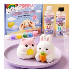 Sensory Craft Box Equal Parts Silicone Base <b>Catalyst</b> Paw Cheese Hamster Shapes Colorants Flocking Pearls Tools - Product Image 6