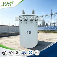 Transformador Monofásico para Montaje en Poste, Sellado, de 32kVA, 52kVA y 108kVA, para Programas de Electrificación en Áreas Remotas