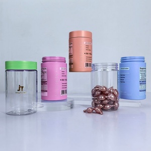 Envase de Plástico Personalizado de 100 ml y 200 ml para Suplementos, Botella de Plástico Mate para Pastillas, Cápsulas, Vitaminas, Dulces y Medicamentos - Product Image 1