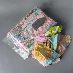 Bolsa de Trapos de Algodón de Colores para Limpieza Industrial, 100% Algodón Reciclado - Product Image 1