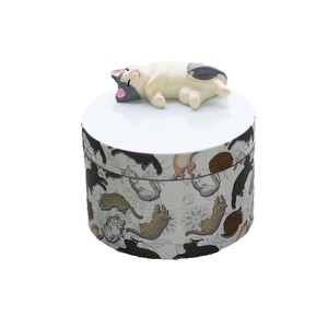 เครื่องบดบุหรี่โลหะสี่ชั้น ทำจากโลหะผสมสังกะสี รูปทรงแมว - Product Image 5