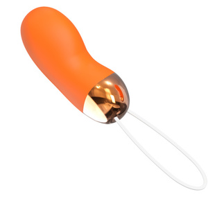 Vibrador de Bala con Forma de Huevo Vibrante Naranja, Dispositivo de Estimulación para Adultos - Product Image 2