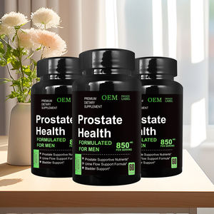 תוסף תזונה בריאות הערמונית סיטונאי לגברים 60 כמוסות מהיר, נספגים מאוד - Product Image 5