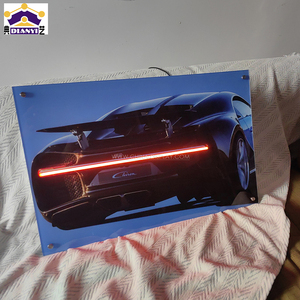 Nouveau Design Custom Made Led Signs <span class=keywords><strong>40x60</strong></span> 60X80 Home Decor Acrylique Artwork Print Car Neon <span class=keywords><strong>Poster</strong></span> Light up Wall Art - Product Image 4
