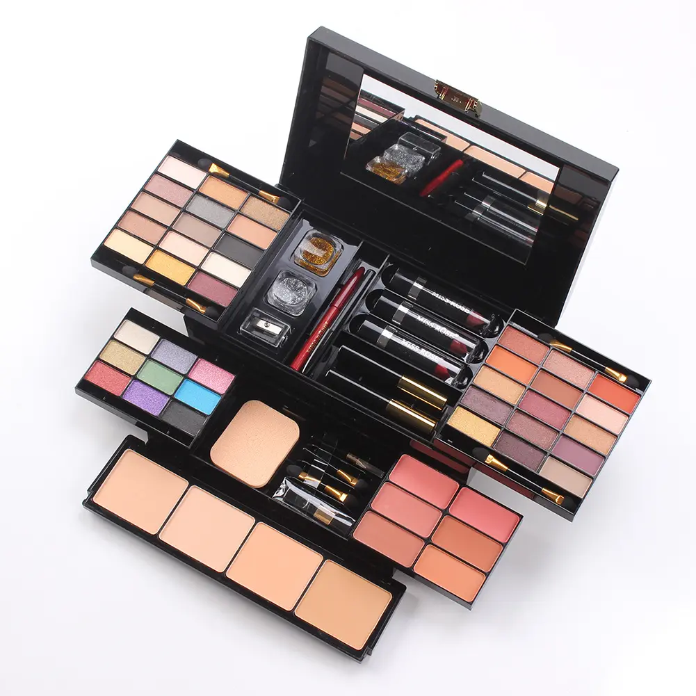 MISS ROSE 39 Colors Matte Eye Shadow Box Cosmetic Case Multi-function Trimming Palette Makeup Color Palette Dedicated Make Up