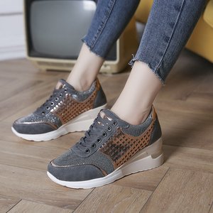 2024 nouveau gros respirant plat grande <span class=keywords><strong>taille</strong></span> chaussures pour femmes sports légers décontracté grosses chaussures - Product Image 3