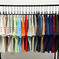 T-shirt ample en coton 275 g/m² avec logo personnalisé, t-shirt oversize vierge, impression DTG graphique, t-shirt court et ample pour homme