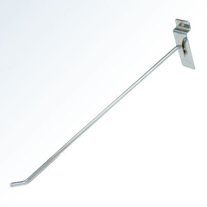Anti Rust Single Metal Pegboard <b>Hook</b> Slatwall Goods Hanging Hardware For Retail Supermarket <b>Wall</b> - Product Image 2