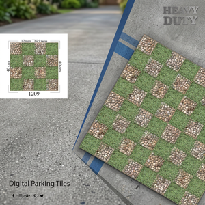 Carreaux de sol en porcelaine numérique indiens 400x400mm pour parking, garage, usage intensif, revêtement de sol extérieur - Product Image 3
