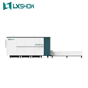 Machine de découpe laser à fibre en acier inoxydable de type couverture CNC LXSHOW 3015P à vendre - Product Image 1