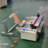 Machine de découpe automatique de film OPP 34 m/min, découpeuse de film bulle PET PVC, machine de découpe de rouleaux de papier en feuilles