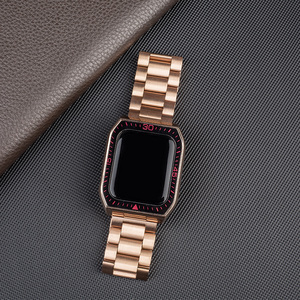 สายนาฬิกาข้อมืออัจฉริยะ BEEFLYPOWER สแตนเลสสตีล พร้อมตัวเรือน สำหรับ <span class=keywords><strong>Apple</strong></span> Iwatch 7 40 44 มม. - Product Image 3