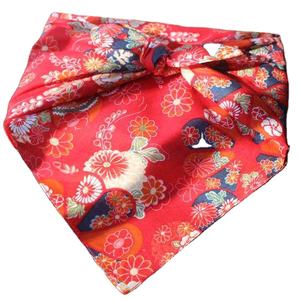 Bandana géométrique en <span class=keywords><strong>tissu</strong></span> Furoshiki inspiré de l'<span class=keywords><strong>origami</strong></span> boîte-cadeau pliable personnalisée - Product Image 2