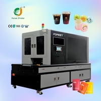 Impresora UV Forest de Una Sola Pasada para Impresión Frontal y Lateral, Máquina de Impresión Digital de Inyección de Tinta de 30 m/min