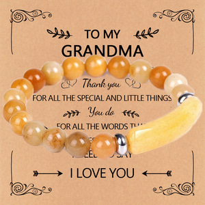 Bracelet Daisy Fangy pour la Fête des Mères, en Œil <span class=keywords><strong>de</strong></span> tigre, Obsidienne, Quartz rose, Dongling vert, <span class=keywords><strong>de</strong></span> la collection <span class=keywords><strong>de</strong></span> bijoux en cristal Bridge Hand - Product Image 4