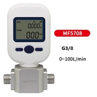 Alat Uji Udara Terkompresi Nitrogen Oksigen Argon Karbon Dioksida MF5706(0-20L) Pengukur Aliran Massa Gas MF5708 MF5712 Pengukur Aliran