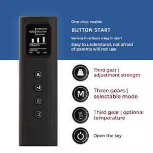 Versión con cable Par de masajeador de piernas y pies de pantorrilla Dispositivo de terapia de compresión de aire para aliviar el dolor y promover la circulación sanguínea - Product Image 6