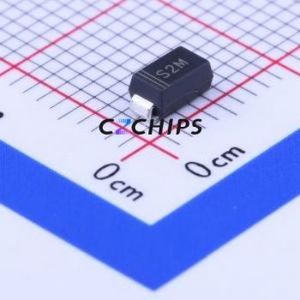 Diodo S2M SMA (DO-214AC) Original Nuevo, Diodo de Propósito General, Venta al por Mayor de Componentes Electrónicos, Proveedor de Chips y Servicio BOM - Product Image 1